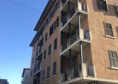 Cantiere Via Matteotti, Malnate-FacciataEst-post