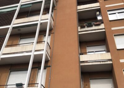 Cantiere Varese, Via Catalani-Facciata PRIMA