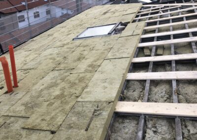 Cantiere Via Matteotti, Malnate-isolamentoTetto